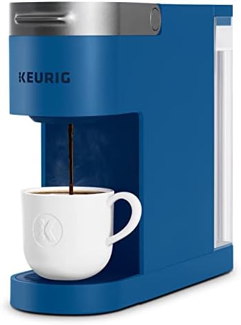 Keurig® K-Slim Single Serve K-Cup Pod Coffee Maker, Featuring Simple Push Button Controls And MultiStream Technology, Twilight Blue