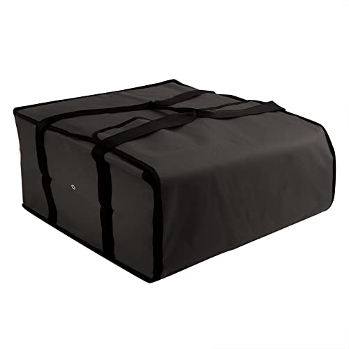  Maker Pizza Carrier Insulated Bags Extra Large For Deliveries – Holds Up To 4 Fresh Pizzas, Insulated Pizza Carrier Delivery Bag 20x20 Food Bag For Personal And Professional Use (Black)