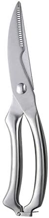  Poultry Shears Stainless Steel Rainbow Scissors Durable Sharp Spring Loaded Kitchen Meat Shear Cutting Food Meat Chicken Bone Vegetables