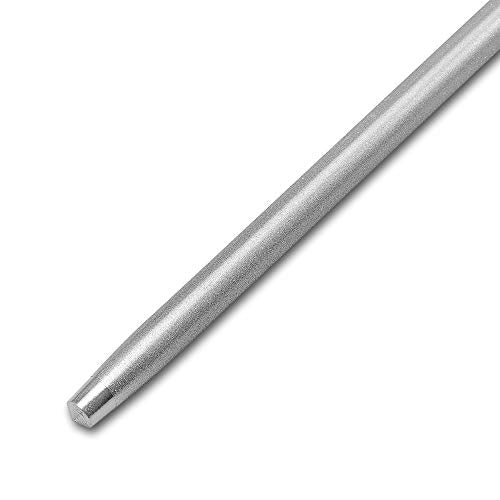  Uperior Knife Sharpening Rod, 12 Inch Professional Diamond Brushed Sharpening Steel