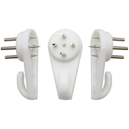  10PCS 8 Inch Plate Hangers Wall Plate Hangers And 10 PCS Wall Hooks For 7.5 To 8.5 Inch Decorative Plates, Antique China, Antique Plates And Arts