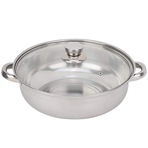  2-Layer Steamer Pot, Steaming Compartment Food Grade Stainless Steel Material Pot Cooker Stainless Steel Cookware For Kitchen