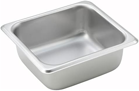  Anti-Jam 1/3 Size Pan, 4-Inch, Stainless Steel