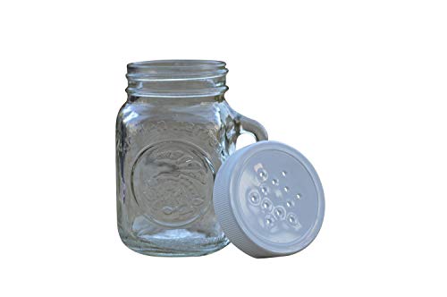  Ball Mason Jar Glass Salt And Pepper Shakers, Pack Of 2, Clear