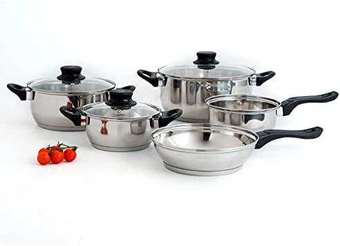  Quid BATERIA 5P INOX Habitat QD Kitchen Battery, Estandar, Steel