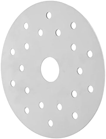  Heat Diffuser Plate Heat Diffuser Plate Stainless Steel Heat Diffuser Stainless Steel Induction Cooktop Converter Disk For Gas Stove Glass Cooktop Magnetic Cookware (Diameter 13.8CM)