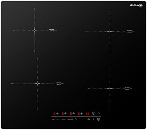  Electric Induction Cooktop 30 Inch, GASLAND Chef Built-in Electric Cooktop 4 Burners Electric Stove Top, Sensor Control Induction Hob With Child Safety Lock And Timer 240V