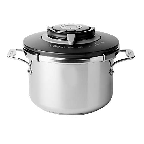  PC8 Precision Stainless Steel Pressure Cooker Cookware, 8.4-Quart, Silver
