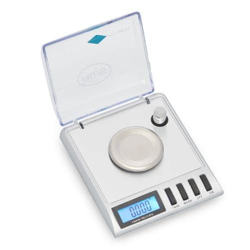  - Gemini 20 - Portable Precision Digital Milligram Scale 20g X 0.001g (Silver)