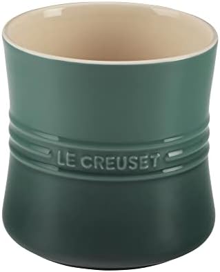  Le Creuset Stoneware Utensil Crock, 1 Qt., White