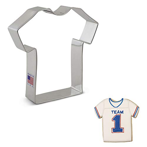  Jersey/Shirt Cookie Cutter 4.25" Made In USA By Ann Clark