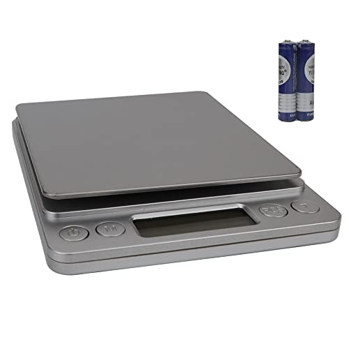  Noonhorse Food Scale Kitchen Digital Scale Ounces & Grams OZ Weight Loss Smart Gram Scales For Coffee Baking Jewelry Espresso Small Scale, 3000 G