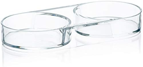  Salt And Pepper Mill Tray - Acrylic Transparent Mill Rest By Urban Noon - Grinders Up To 2.2 Inches In Diameter