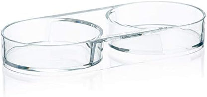  Salt And Pepper Mill Tray - Acrylic Transparent Mill Rest By Urban Noon - Grinders Up To 2.2 Inches In Diameter