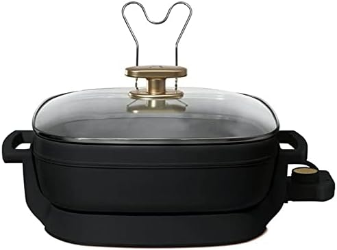 GENERIC 5-in-1 Electric Expandable Skillet, White Icing, Up To 7 QT