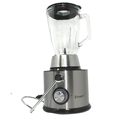 Bogner - 3 In 1 Multifunctional Juice Extractor, Blender And Seed Grind. Juicer Machine For Vegetables And Fruits. Easy Clean, BPA Free, 800W Motor