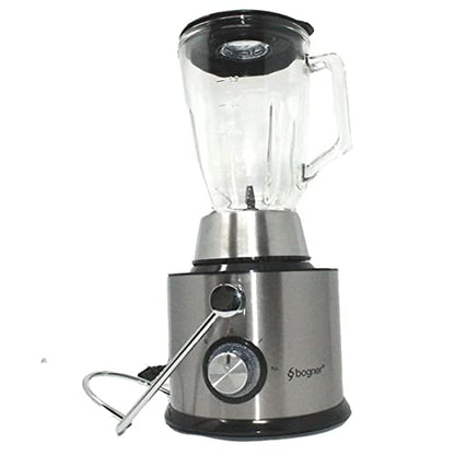 Bogner - 3 In 1 Multifunctional Juice Extractor, Blender And Seed Grind. Juicer Machine For Vegetables And Fruits. Easy Clean, BPA Free, 800W Motor