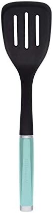 KitchenAid Classic Slotted Turner, One Size, Black 2, 13.66-Inch & Classic Multifunction Can Opener/Bottle Opener, 8.34-Inch, Black