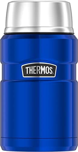 Thermos Stainless King Vacuum-Insulated Food Jar, 24 Ounce, Matte Steel