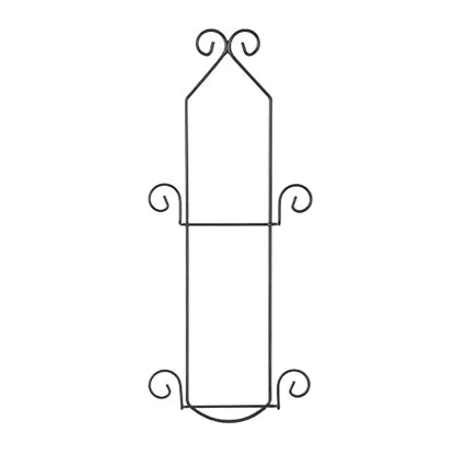  Tripar 2 Tier Vertical Black Plate Rack For Collectible Plates, Plaques, Dishes, & China