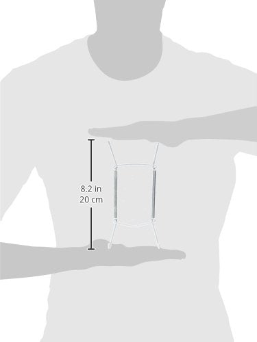  Orative Plate Display Hanger Expandable 7.5" To 9.5", White