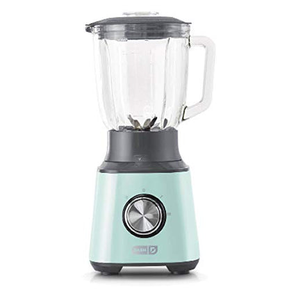 Dash Ash Stand Mixer (Electric Everyday Use): 6 Speed & Quest Countertop Blender 1.5L With Stainless Steel Blades For Coffee Drinks, Deserts, Frozen Cocktails, Purées, Shakes, Soups - Aqua