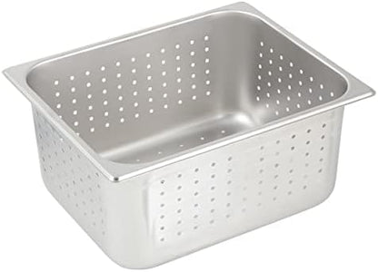  Winco 2 1/2-Inch Anti-Jamming Steam Pan, Half, 24-Gauge