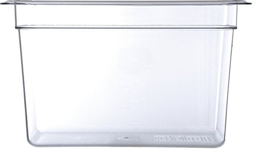  N 1/3 Size 8 Inches Deep Clear (Pack Of 6)