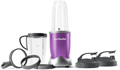 NutriBullet Pro - 13-Piece High-Speed Blender/Mixer System With Hardcover Recipe Book Included (900 Watts) Champagne, Standard