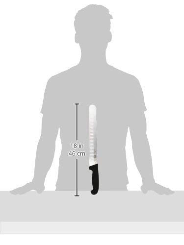 Victorinox 12 Inch Slicing Knife | High Carbon Stainless Steel Granton Blade For Efficient Slicing, Fibrox Pro Handle