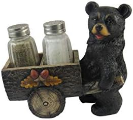  Animal Holder With Salt And Pepper Shaker Set (3 Piece) | Kitchen Décor And Accessories | Salt And Pepper Shakers | Home Décor | Home Decorations… (Rooster)