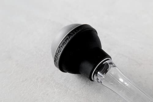 KitchenAid Turkey Baster, Safety And Comfort Baster For Turkey, Meat And Poultry Roasts - Onyx Black