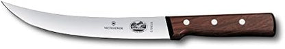 Victorinox 8-Inch Curved Breaking Knife With Rosewood Handle