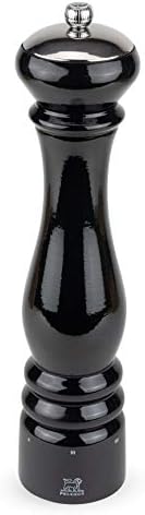 Peugeot PARIS ICÔNE Salt-Mils-Grinders, 22cm-8¾in, Black Lacquer