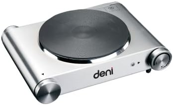  Deni 16310 Stainless-Steel 1500-Watt Tabletop Single Burner