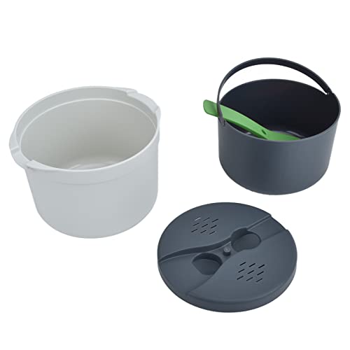  Microwave Rice Cooker, Microwave Rice Maker 2L For Microwave For Kitchen