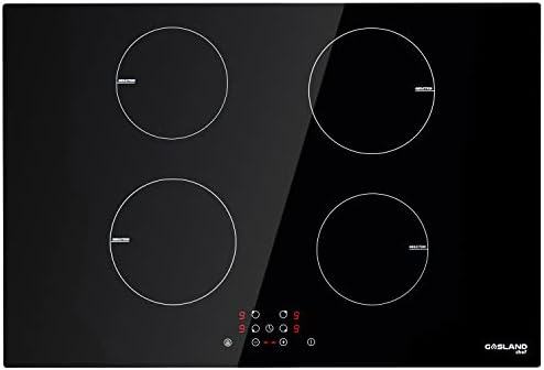 Electric Induction Cooktop 30 Inch, GASLAND Chef Built-in Electric Cooktop 4 Burners Electric Stove Top, Sensor Control Induction Hob With Child Safety Lock And Timer 240V