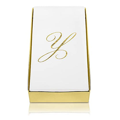  Isposable Hand Towels For Bathroom - Guest Bathroom Essentials -Bathroom Paper Towels - Monogrammed Disposable Napkins - Wedding Napkins In Paper Towel Tray (Silver, M)