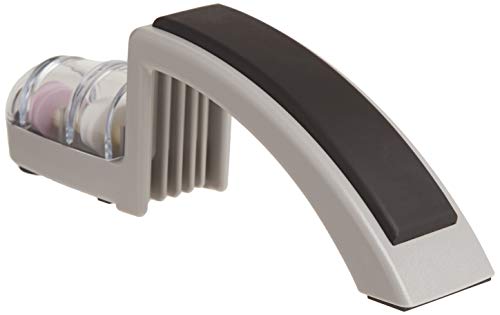 Global MinoSharp Ceramic Wheel Water Sharpener, Grey/Black