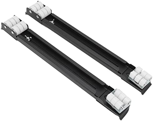  Refrigerator Appliance Rollers, 24 Wheels Detachable Portable Easy To Move Universal Wheel Base Heavy Duty Appliance Rollers Load Bearing 300KG For Dryers(Silver)
