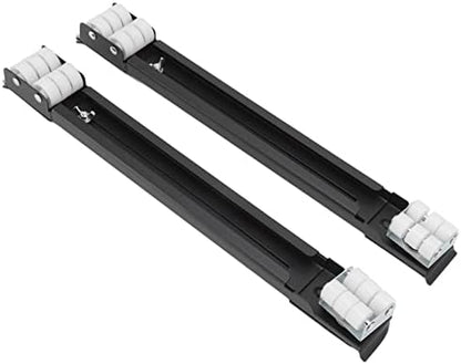  Refrigerator Appliance Rollers, 24 Wheels Detachable Portable Easy To Move Universal Wheel Base Heavy Duty Appliance Rollers Load Bearing 300KG For Dryers(Silver)