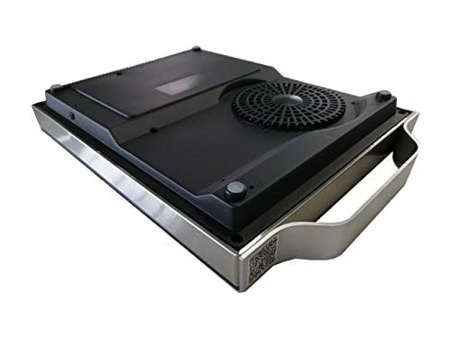  11inch Portable, Single-Burner Induction Cooktop - With Handle (Silver)
