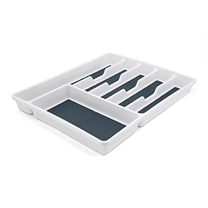  Basics 6 Compartment Drawer Organizer, Star Blue