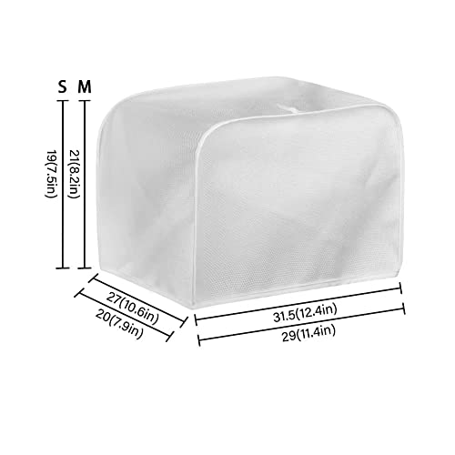  Buybai Kitchen Toaster Covers 2 Slice Wide Slot Cute 3D Pig Pattern Small Appliance Covers Dustproof Bread Maker Covers