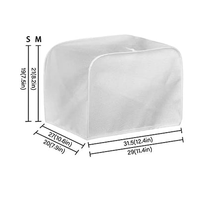  Buybai Kitchen Toaster Covers 2 Slice Wide Slot Cute 3D Pig Pattern Small Appliance Covers Dustproof Bread Maker Covers