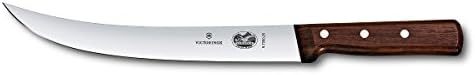 Victorinox 8-Inch Curved Breaking Knife With Rosewood Handle