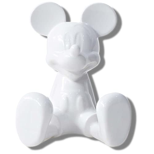  Sitting Mickey Mouse Black And White Salt And Pepper Shaker Set, Cute Disney Ceramic Shakers Kitchen Accessories And Decor, Set Of 2