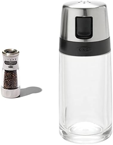  NEW OXO Good Grips Contoured Mess-Free Salt Grinder