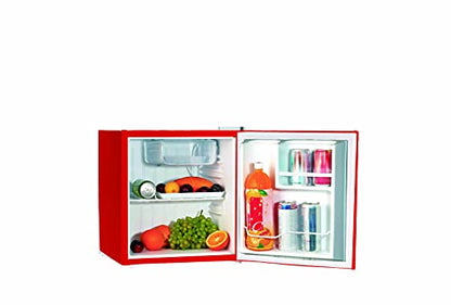 FRIGIDAIRE EFR115-RED 1.6 Cu Ft Compact Fridge For Office, Dorm Room, Mancave Or RV, Red