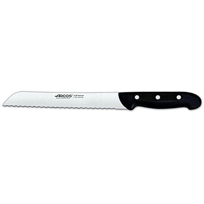  Maitre Bread Knife, 8 Inches, Black